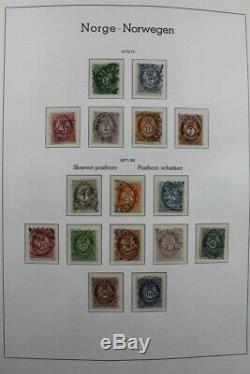 NORWAY 1855-2015 Lighthouse Albums with Booklets Modern Years MNH Stamp Collection