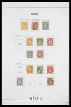 NORWAY 1856-1996 Used in DAVO Album Stamp Collection