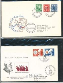NORWAY 1972/86 FDC Covers & Album Collection(100+Items)ALB424