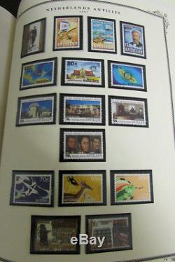 Netherland Colonies 95% Mint Stamp Collection in Davo Album