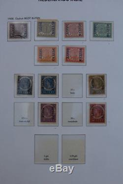 Netherlands Indies Almost Complete Collection In Davo Album $6000