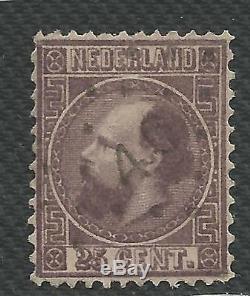 Netherlands Stamp Scott #11 from Personal Lifetime Collection Album 1867