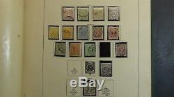 Netherlands stamp collection in Schaubek album to'65 with550 or so classic stamps