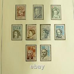 New 1960-1975 French Stamp Collection Complete on Lindner Album