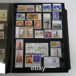 New 1967-2018 Canada Stamp Collection Complete in 6 Albums