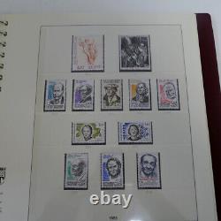 New French Stamp Collection 1983-1989 on Lindner album