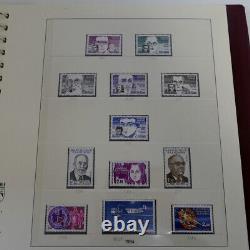 New French Stamp Collection 1983-1989 on Lindner album