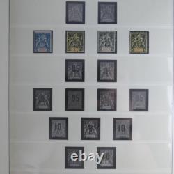 New Mayotte Stamp Collection 1892-2011 in Lindner Album