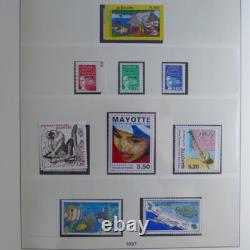 New Mayotte Stamp Collection 1892-2011 in Lindner Album