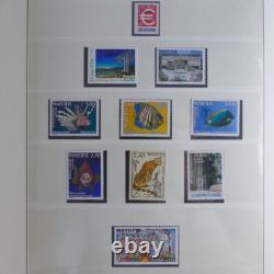 New Mayotte Stamp Collection 1892-2011 in Lindner Album