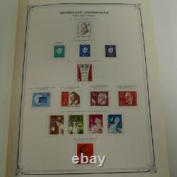 New & Obliterated West German Stamp Collection on Album