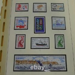 New St. Peter and Miquelon Stamp Collection 1983-2002 on Schaub album