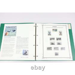 New Taaf Stamp Collection In Album The Society Of Philatelists