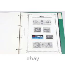 New Taaf Stamp Collection In Album The Society Of Philatelists