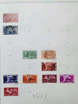 New World Wide Stamp Album with over 1,200 stamps from I to V (some better)