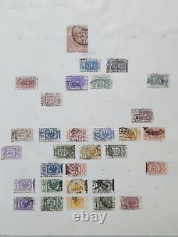 New World Wide Stamp Album with over 1,200 stamps from I to V (some better)