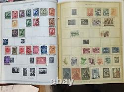 New World Wide Stamp Album with over 1,200 stamps from I to V (some better)