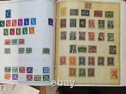 New World Wide Stamp Album with over 1,200 stamps from I to V (some better)