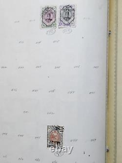 New World Wide Stamp Album with over 1,200 stamps from I to V (some better)