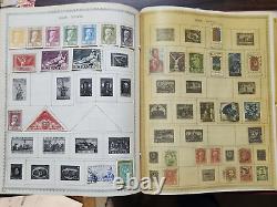 New World Wide Stamp Album with over 1,200 stamps from I to V (some better)