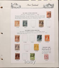 New Zealand 1855-1967 Collection in album. NZ retail $4600. (430)
