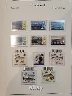 New Zealand 1967-97 Near Complete Collection of Stamps In 2 KaBe Albums MUH