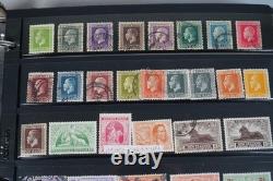 New Zealand Collection Of 1,500+ Stamps Mint & Used Stored In Album