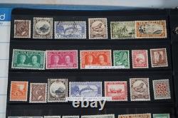 New Zealand Collection Of 1,500+ Stamps Mint & Used Stored In Album