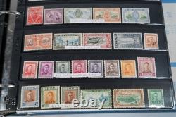 New Zealand Collection Of 1,500+ Stamps Mint & Used Stored In Album