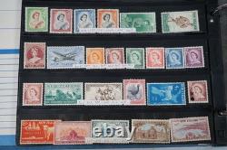 New Zealand Collection Of 1,500+ Stamps Mint & Used Stored In Album