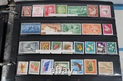 New Zealand Collection Of 1,500+ Stamps Mint & Used Stored In Album