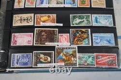New Zealand Collection Of 1,500+ Stamps Mint & Used Stored In Album