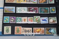 New Zealand Collection Of 1,500+ Stamps Mint & Used Stored In Album