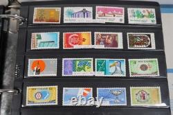 New Zealand Collection Of 1,500+ Stamps Mint & Used Stored In Album