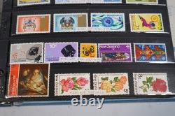 New Zealand Collection Of 1,500+ Stamps Mint & Used Stored In Album