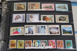 New Zealand Collection Of 1,500+ Stamps Mint & Used Stored In Album
