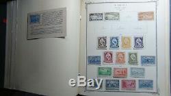Nicaragua stamp collection in Scott Specialty album with 1,062 or so stamps to'73