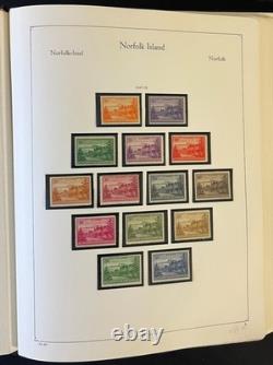 Norfolk Island Stamp Collection Album Mint (MNH) 1947-1989 ZAYIX