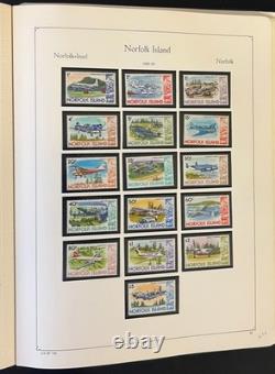 Norfolk Island Stamp Collection Album Mint (MNH) 1947-1989 ZAYIX