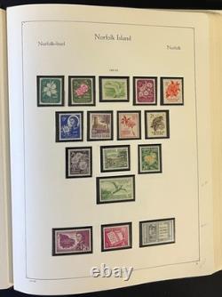 Norfolk Island Stamp Collection Album Mint (MNH) 1947-1989 ZAYIX
