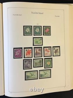 Norfolk Island Stamp Collection Album Mint (MNH) 1947-1989 ZAYIX
