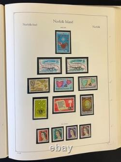 Norfolk Island Stamp Collection Album Mint (MNH) 1947-1989 ZAYIX