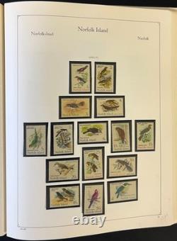 Norfolk Island Stamp Collection Album Mint (MNH) 1947-1989 ZAYIX