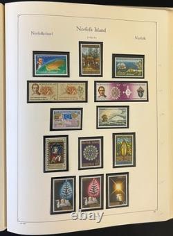 Norfolk Island Stamp Collection Album Mint (MNH) 1947-1989 ZAYIX