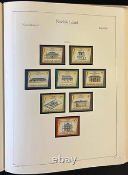 Norfolk Island Stamp Collection Album Mint (MNH) 1947-1989 ZAYIX