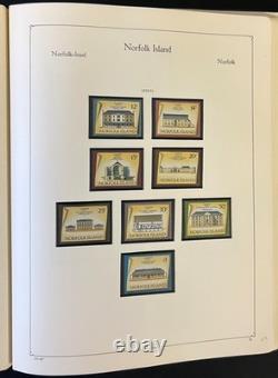 Norfolk Island Stamp Collection Album Mint (MNH) 1947-1989 ZAYIX