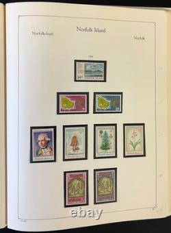 Norfolk Island Stamp Collection Album Mint (MNH) 1947-1989 ZAYIX