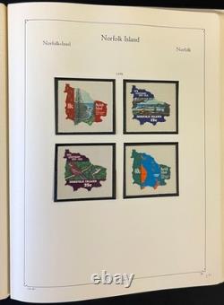 Norfolk Island Stamp Collection Album Mint (MNH) 1947-1989 ZAYIX