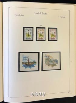 Norfolk Island Stamp Collection Album Mint (MNH) 1947-1989 ZAYIX