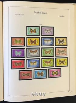 Norfolk Island Stamp Collection Album Mint (MNH) 1947-1989 ZAYIX
